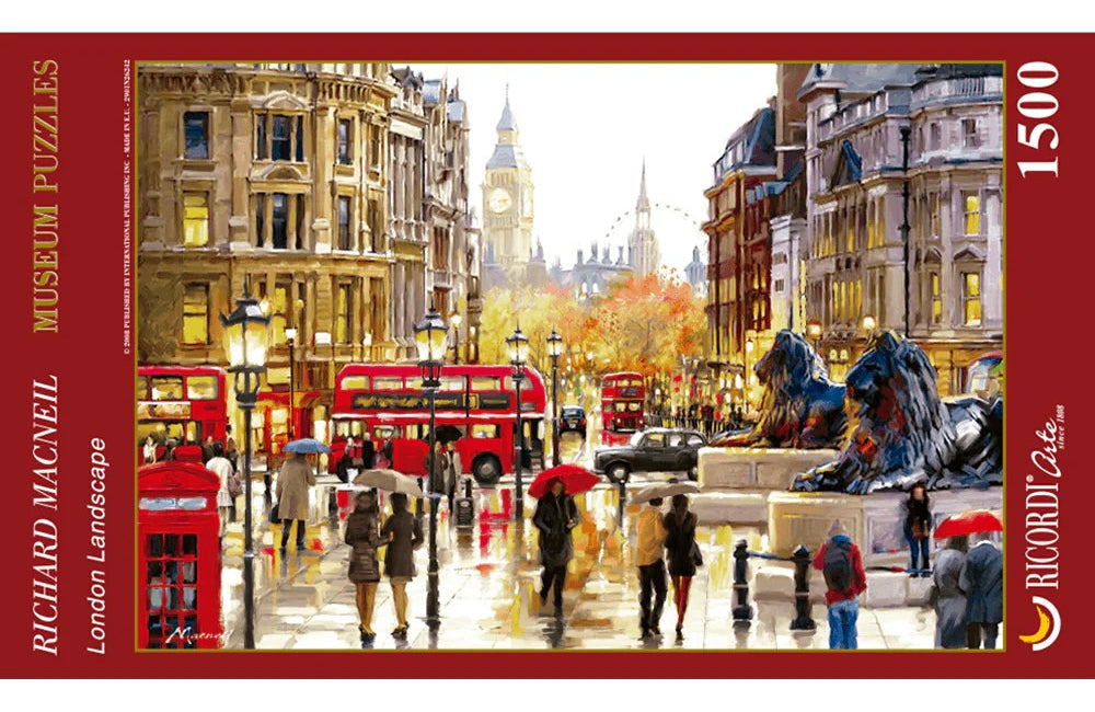 Ricordi Rompe 1500 Pz Paisaje Londinense Richard Macneil