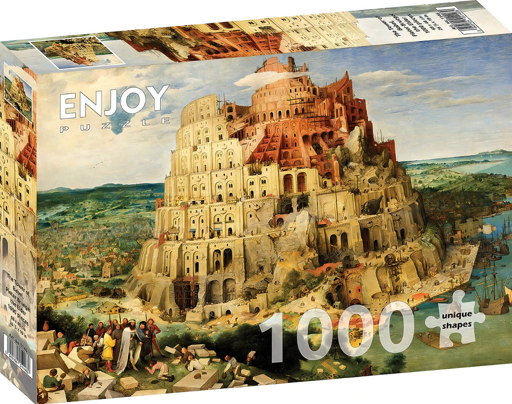 Rompecabezas 1000 Piezas Torre Babel Enjoy