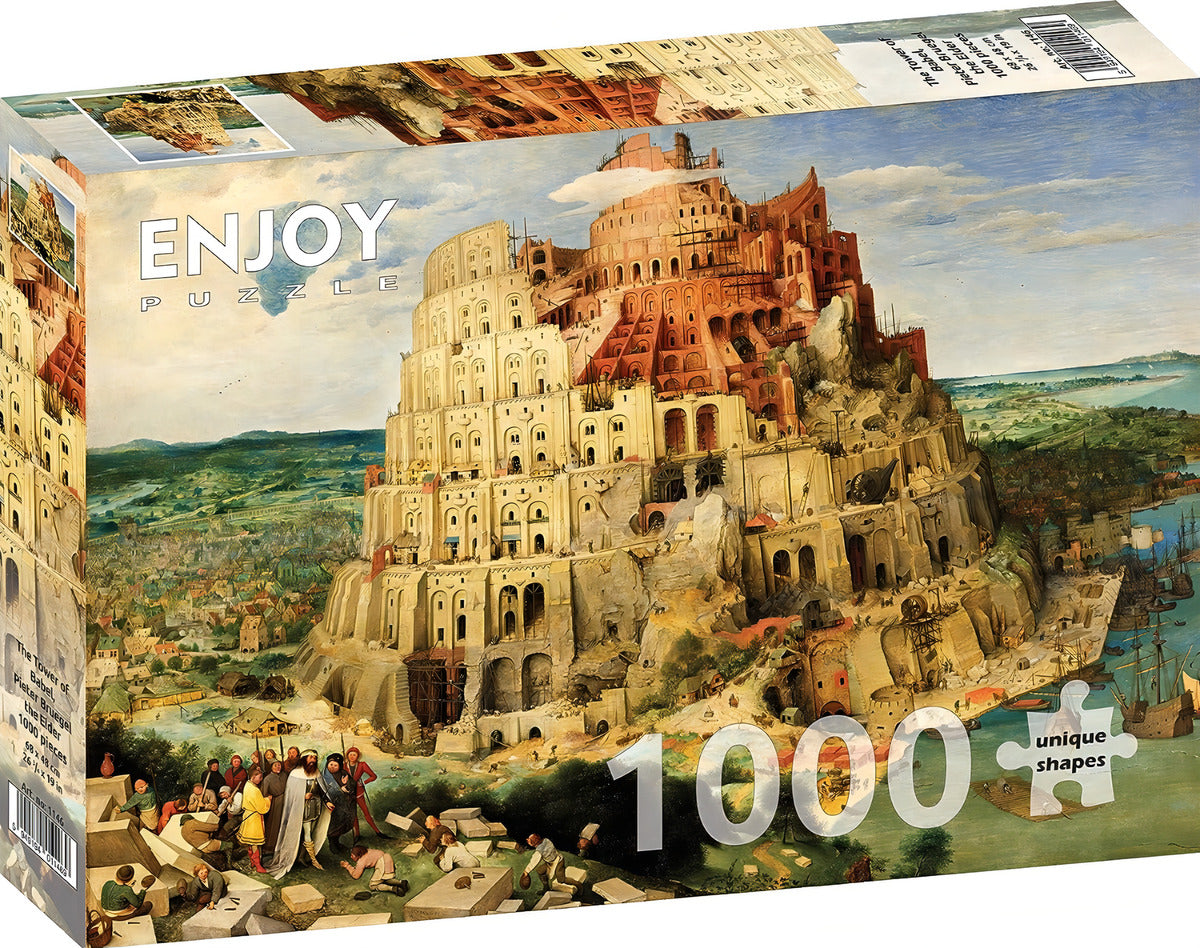 Rompecabezas 1000 Piezas Torre Babel Enjoy