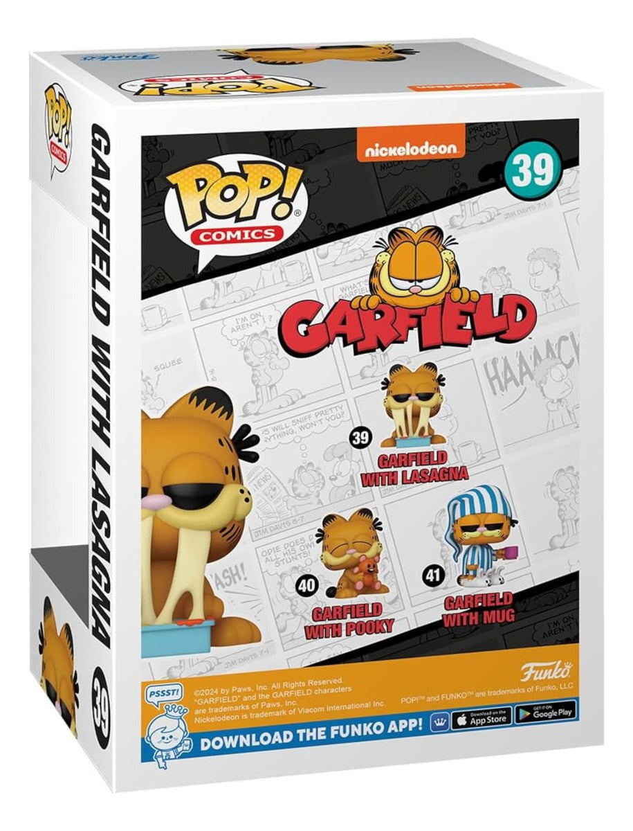 Garfield Con Lasagna Funko Pop Pelicula