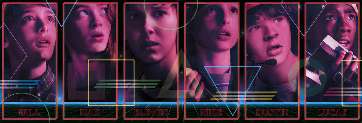 Rompecabezas Stranger Things Panorama 1000 Pz Clementoni Italia Netflix