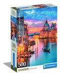 Rompecabezas Venecia Iluminada + Poster 500 Pz Clementoni
