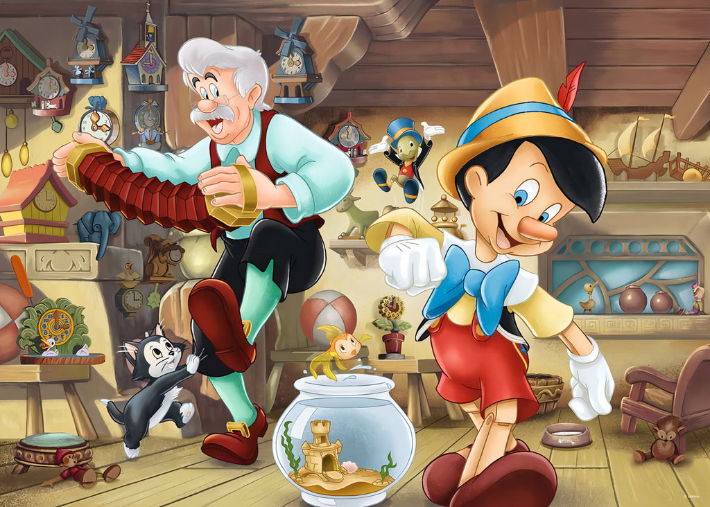 Rompecabezas Ravensburger Pinocho 1000 Piezas 14+