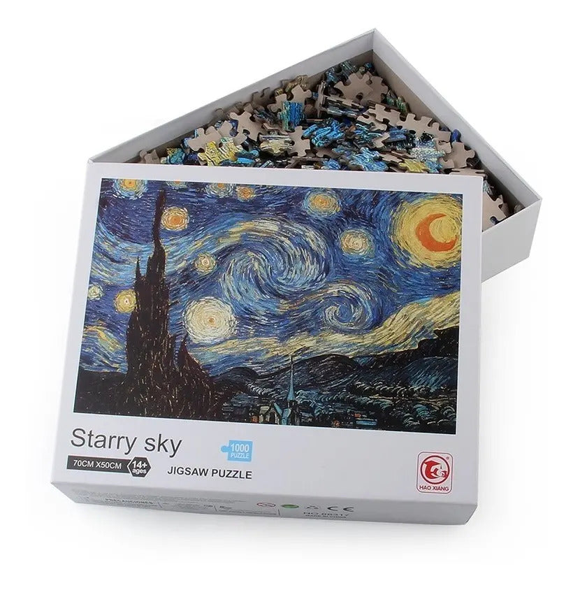 Van Gogh Noche Estrellada Rompecabezas 1000 Piezas