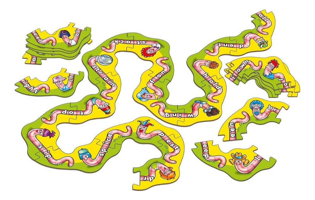 Juego Infantil De Palabras Wiggly Words Orchard Toys 45 Cartas
