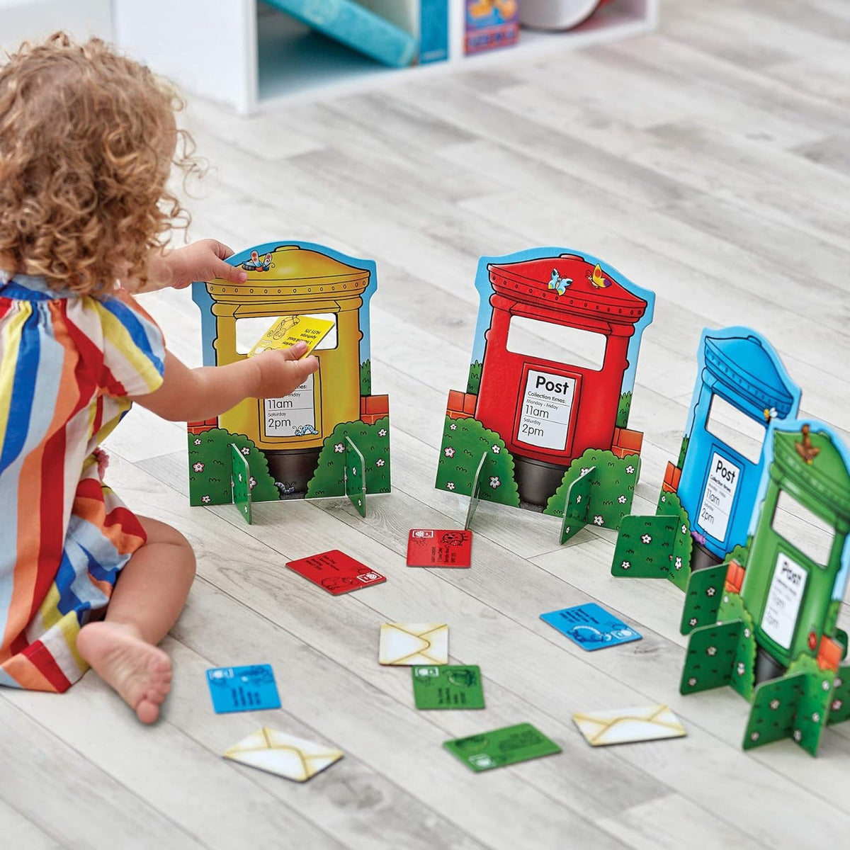 Juego Asociación Colores Correo Post Box Game  Orchard Toys
