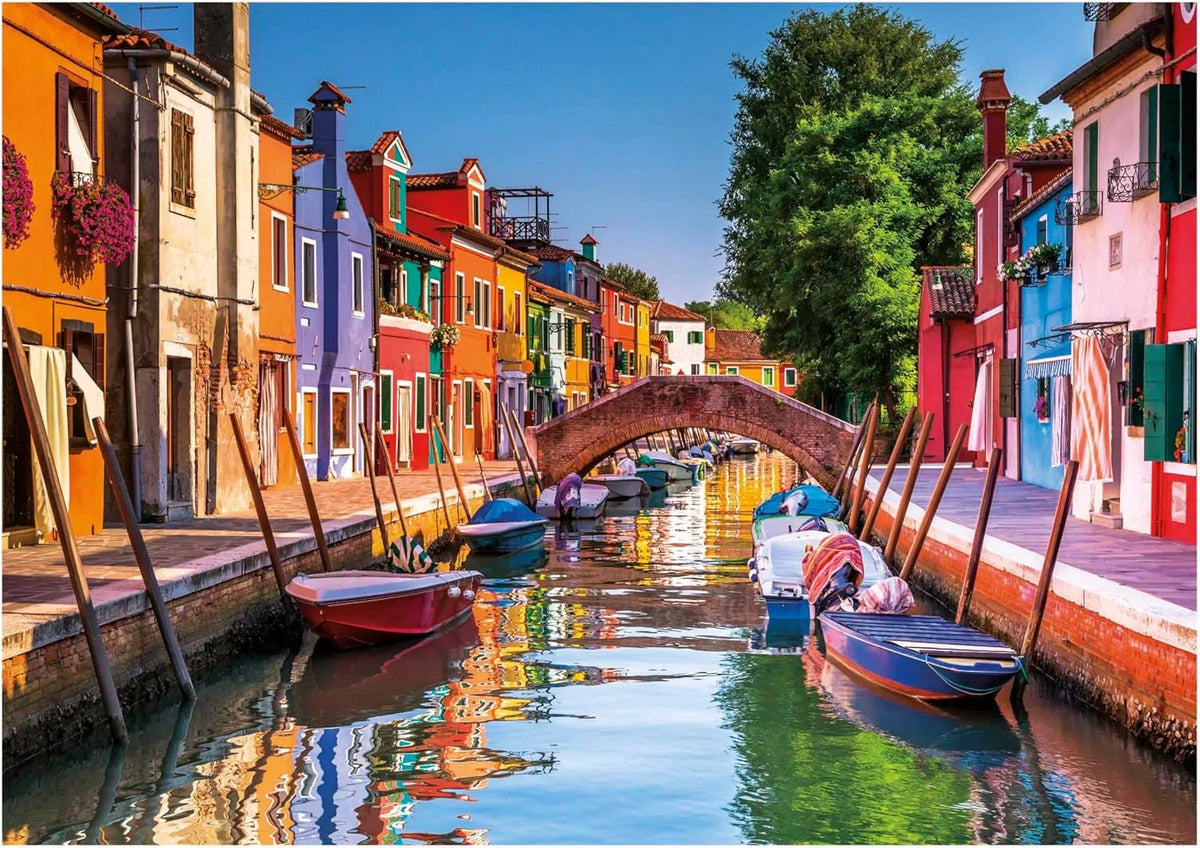 Rompecabezas Educa Burano, Italia 3000 Piezas