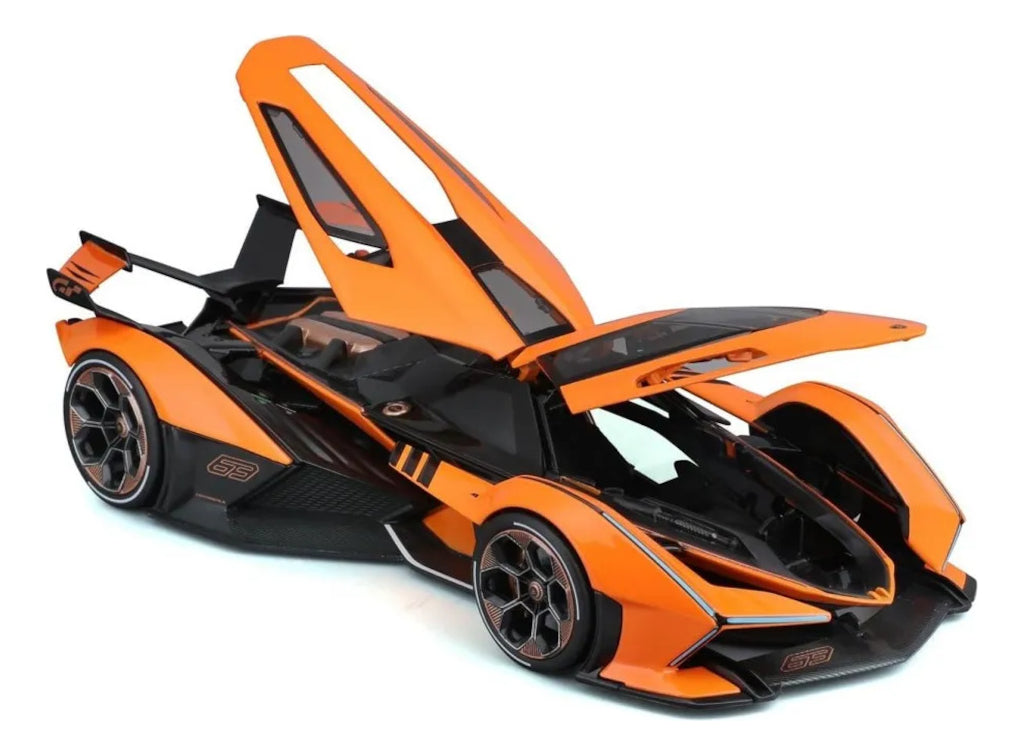 Auto Lamborghini V12 Vision Gran Turismo Maisto Naranja 1:18