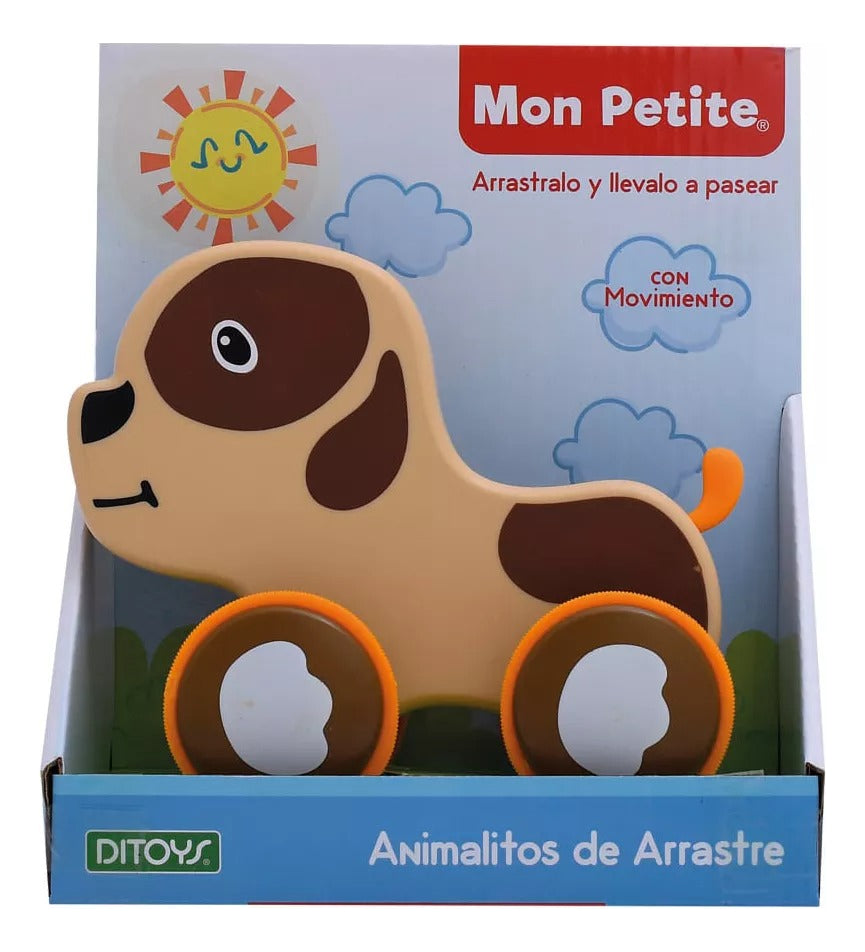 Juguete De Arrastre De Paseo Con Perrito