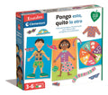 Pongo Esto, Quito Lo Otro Juego Educativo Clementoni 55449