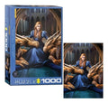 Rompecabezas Lealtad Feroz Princesa Dragón Anne Stokes Eurographics