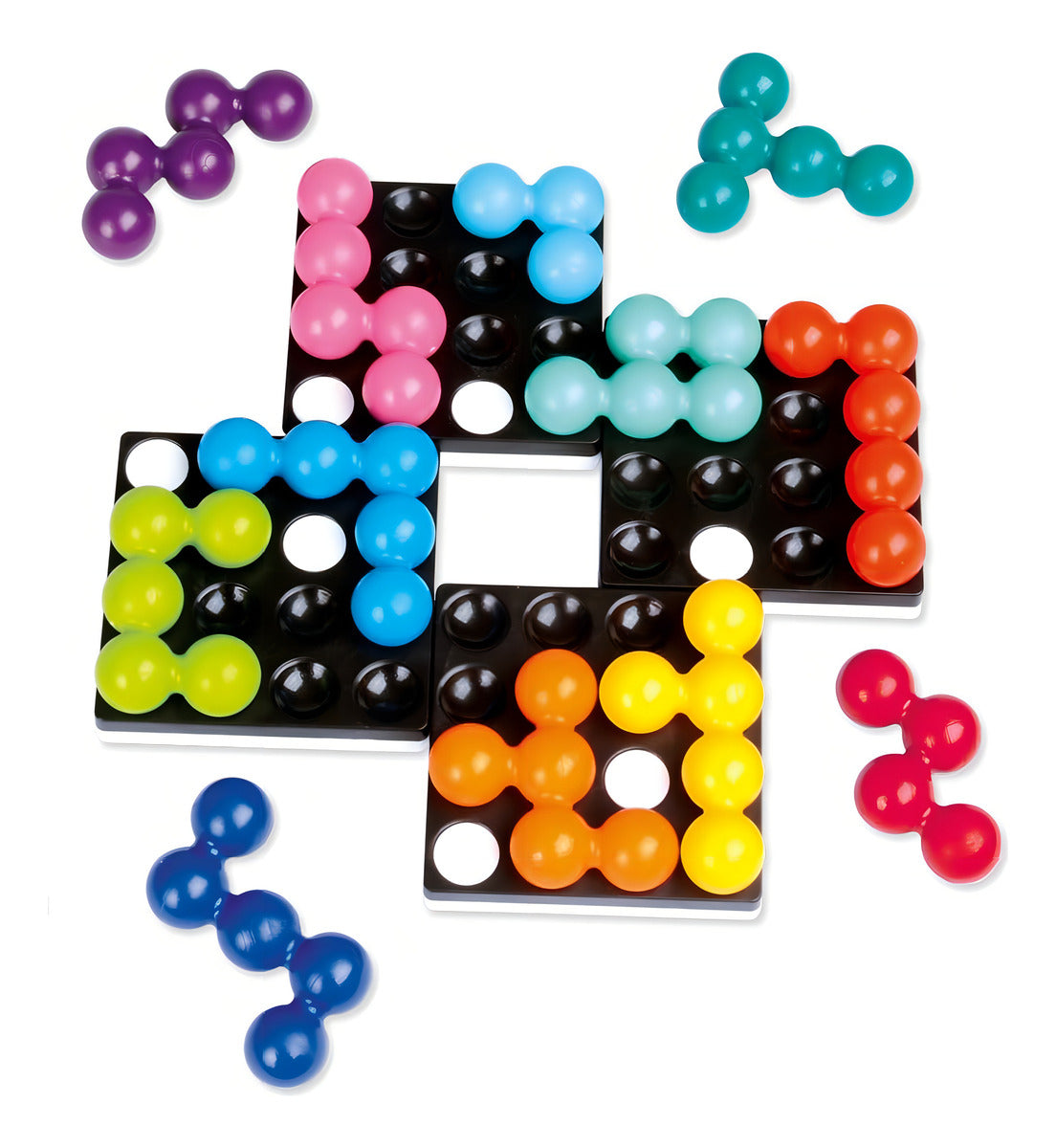 Juego De Mesa Smart Games Quadrillion Para 1 Jugador 7+