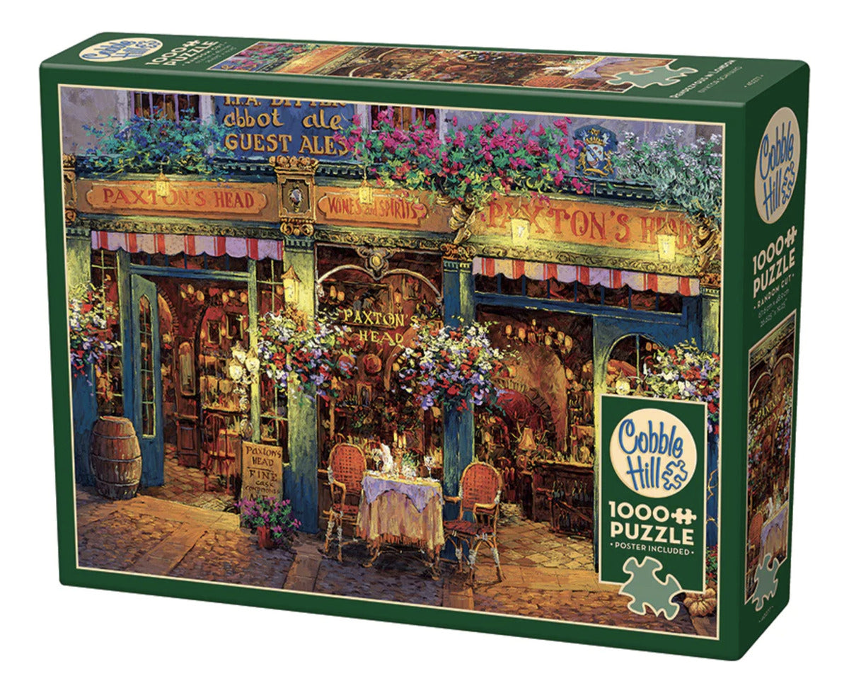 Rompecabezas Encuentro Con Flores En Londres 1000 Pz Cobble Hill Flowers In London