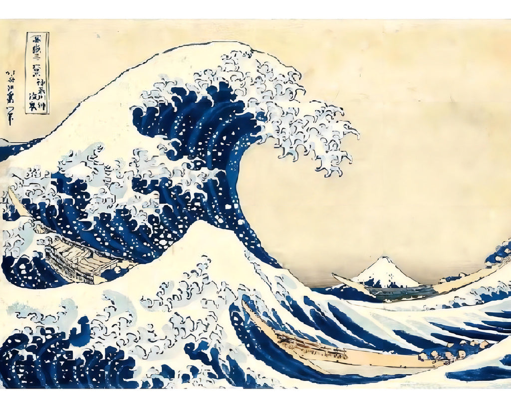Puzzle Clementoni Hokusai - La Gran Ola - 1000 Piezas