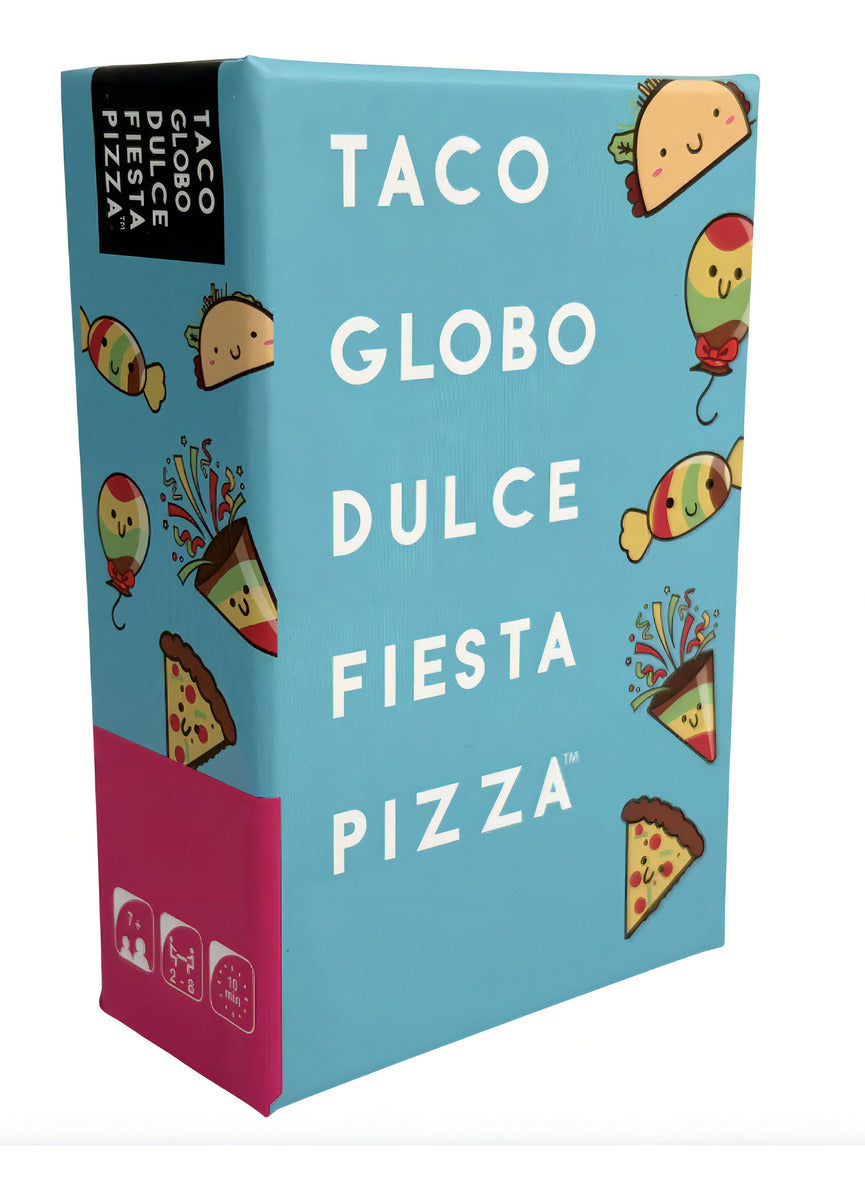Taco Globo Dulce Fiesta Blue Orange  Juego De Manotazos