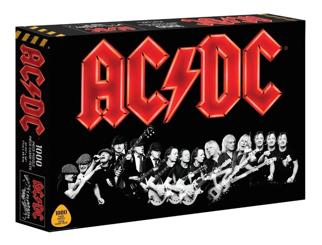 Ac/dc Power Age Montage Rompecabezas 1000 Piezas Road Crates