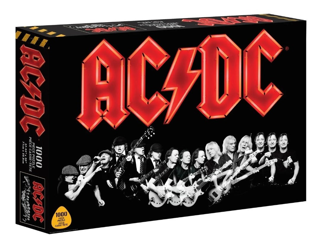 Ac/dc Power Age Montage Rompecabezas 1000 Piezas Road Crates