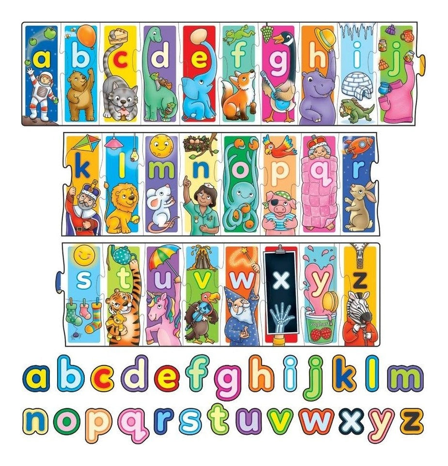 Rompecabezas Alfabeto Gigante Orchard Toys 26 Piezas