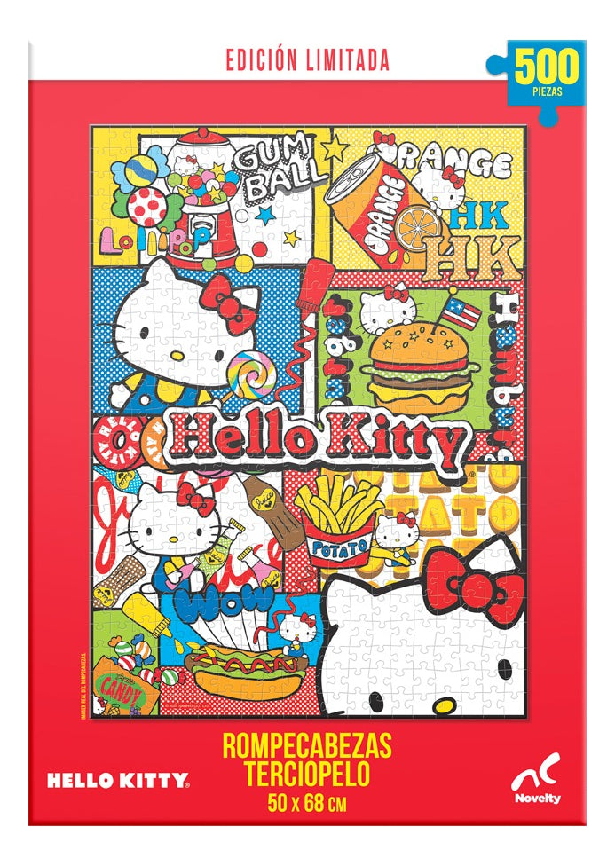 Rompecabezas Hello Kitty 500 Pzas Edición Limitada