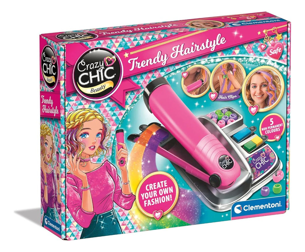 Crazy Chic  Set De Peinado Clementoni