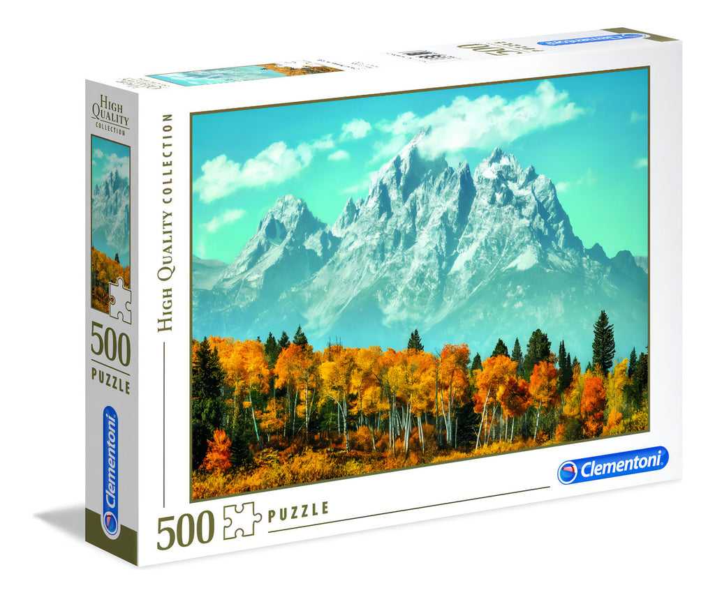 Grand Teton Otoño Wyoming Rompecabezas 500 Pz Clementoni
