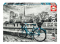 Rompecabezas 500 Piezas Arte Bicicleta Notre Dame Educa Borras