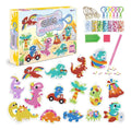 Kit De Pintura Con Diamantes Llaveros Dinosaurios