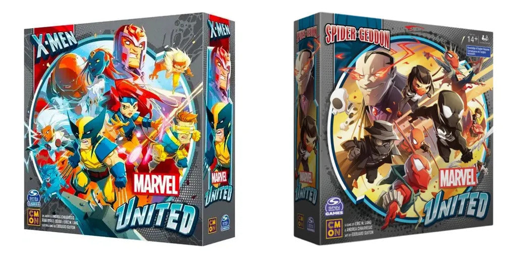 Kit Marvel: Juego De Mesa United X-men + United Spider-geddon