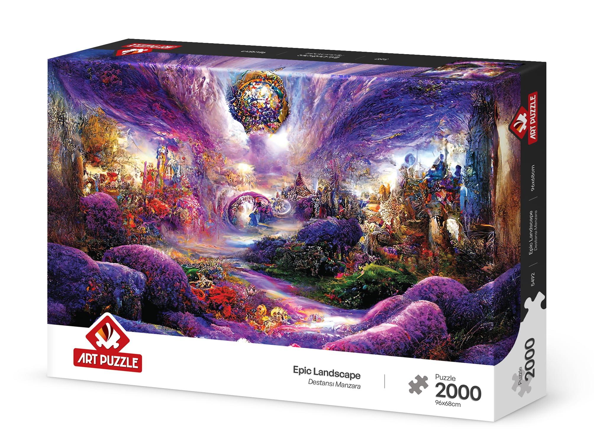Art Puzzle Paisaje de fantasía 2000 Piezas Rompecabezas