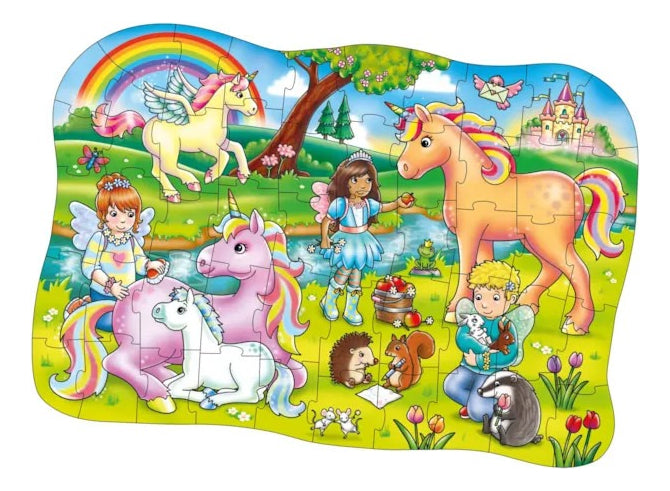 Unicorn Friends Orchard Toys Unicornios  Rompecabezas  50 Pz