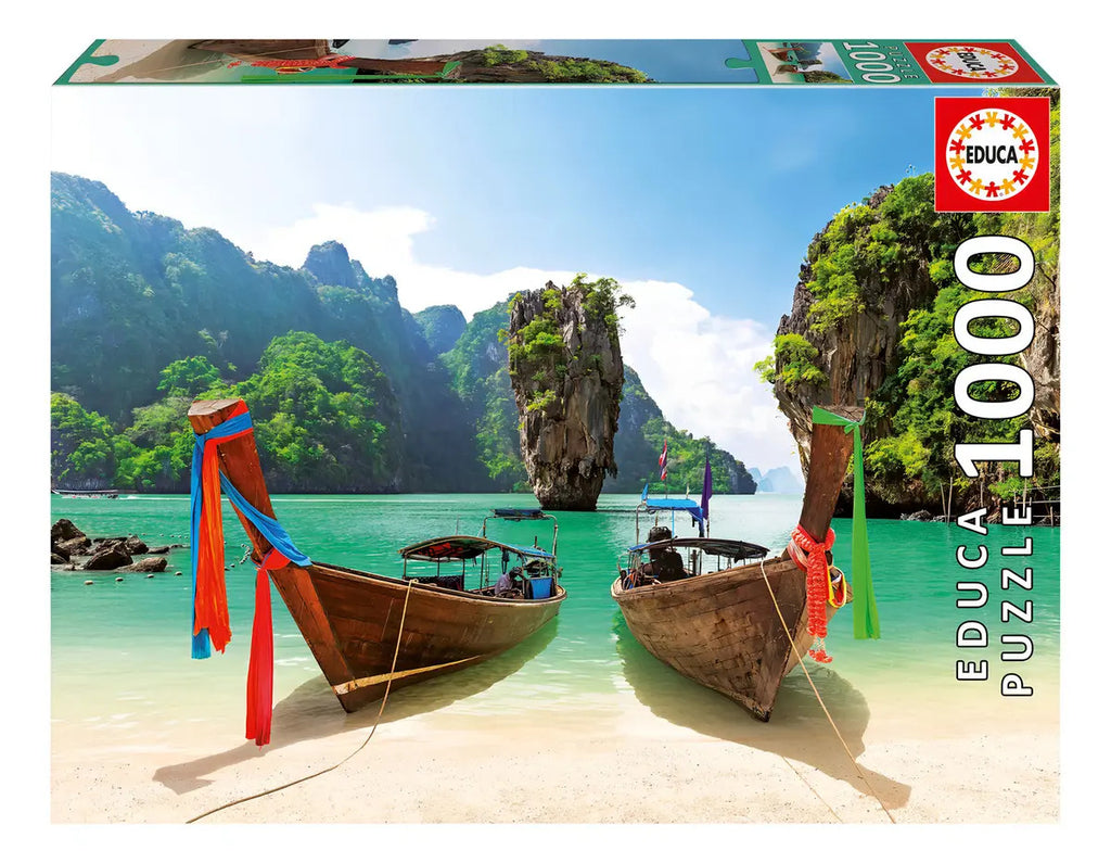 Rompecabezas 1000 Piezas Isla James Bond Tailandia Educa