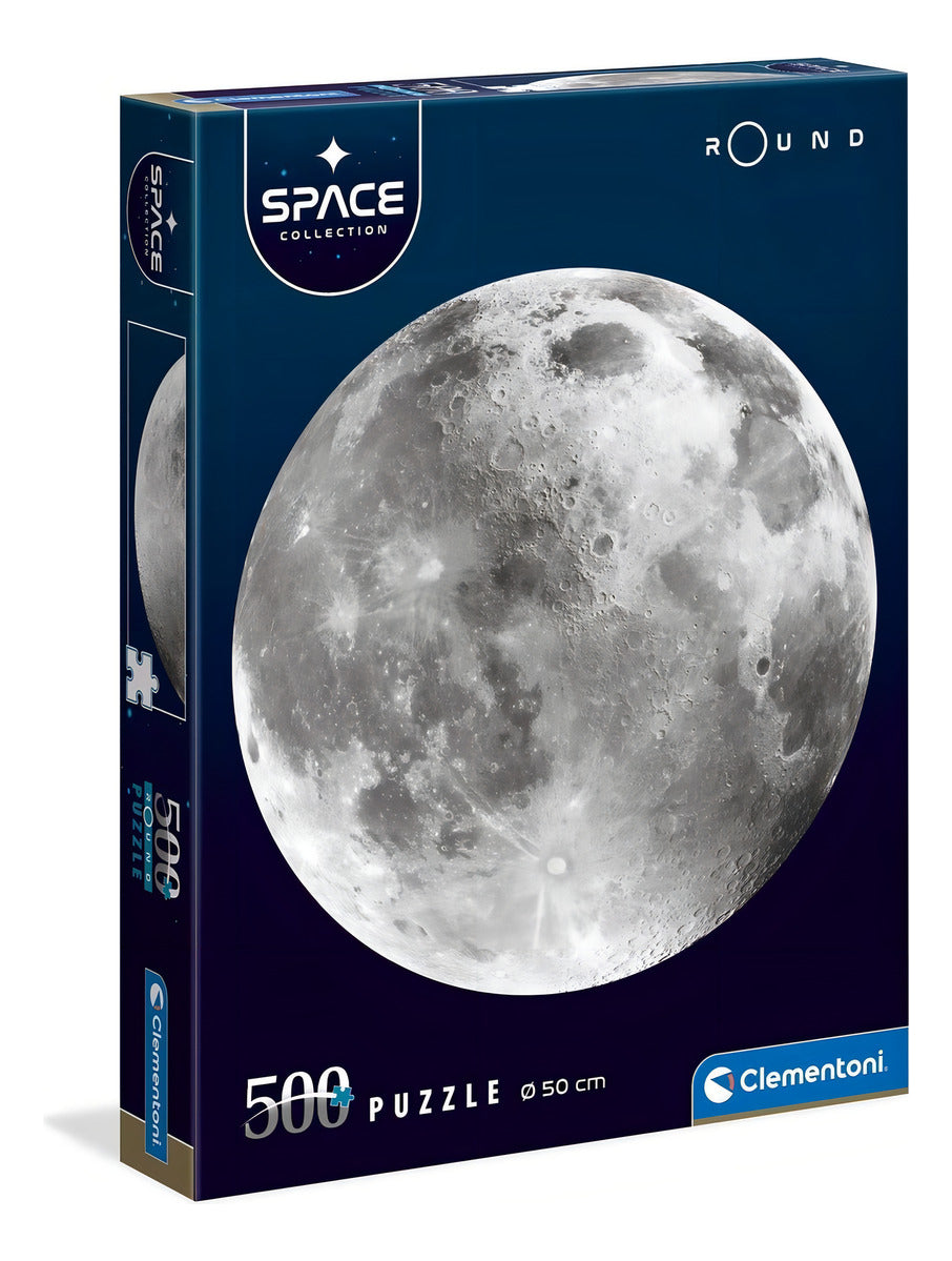 Luna Espacio Exterior Rompecabezas 500 Pz Clementoni Astros
