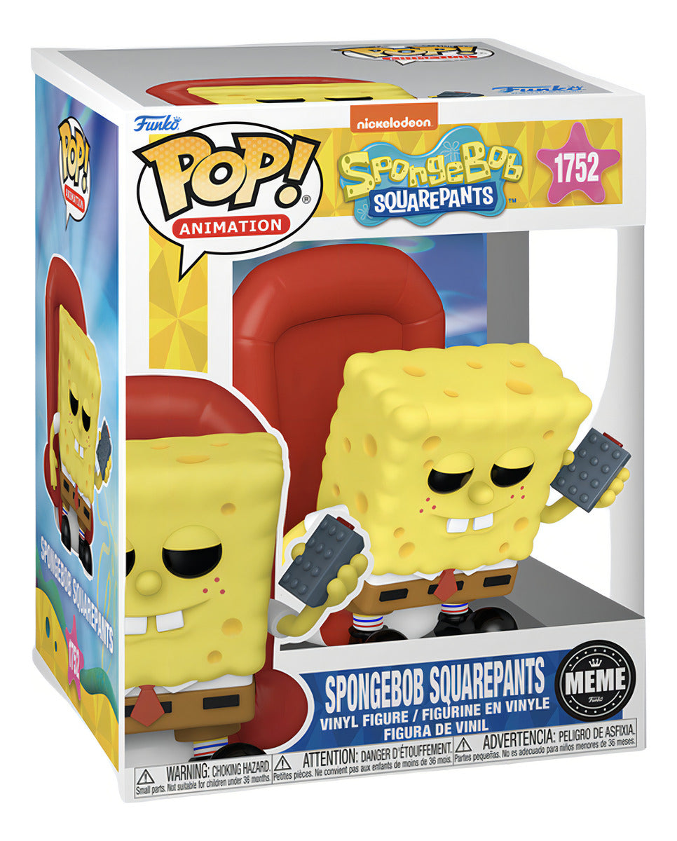 Funko Pop! Spongebob Squarepants Bob Esponja 6 Pulgadas 1752 Meme