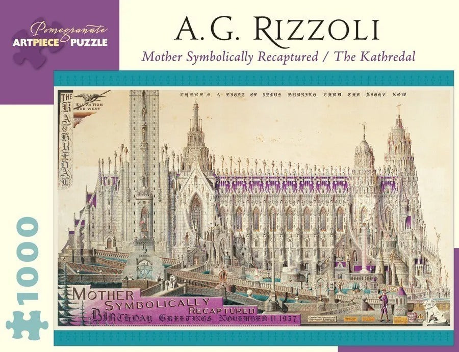 Catedral Rizzoli Rompecabezas Pomegranate 1000 Piezas