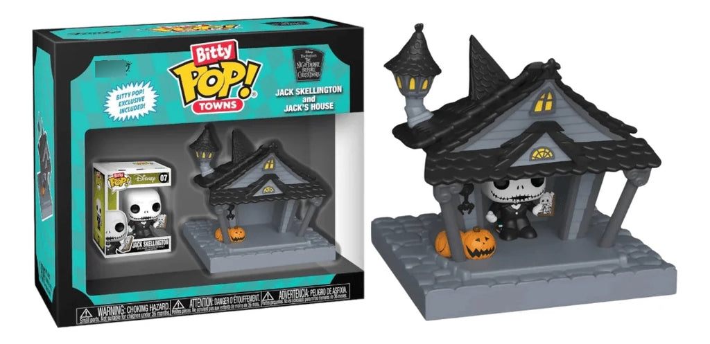 Kit Nightmare Before Christmas: Rompecabezas 300 Pzs Lata + Funko Bitty Pop Jack + Rompecabezas 300 Pzs