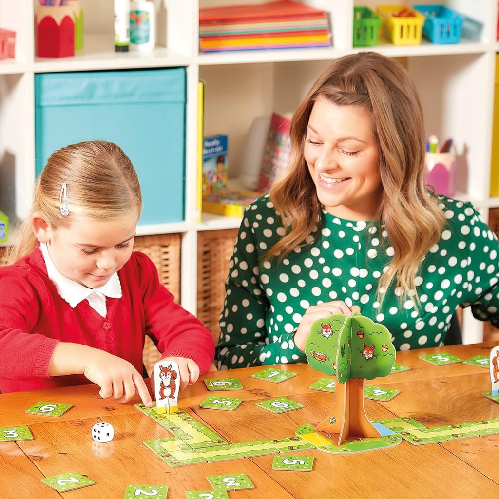 Juego De Mesa Contar Ardillas Nutty Numbers Orchard Toys
