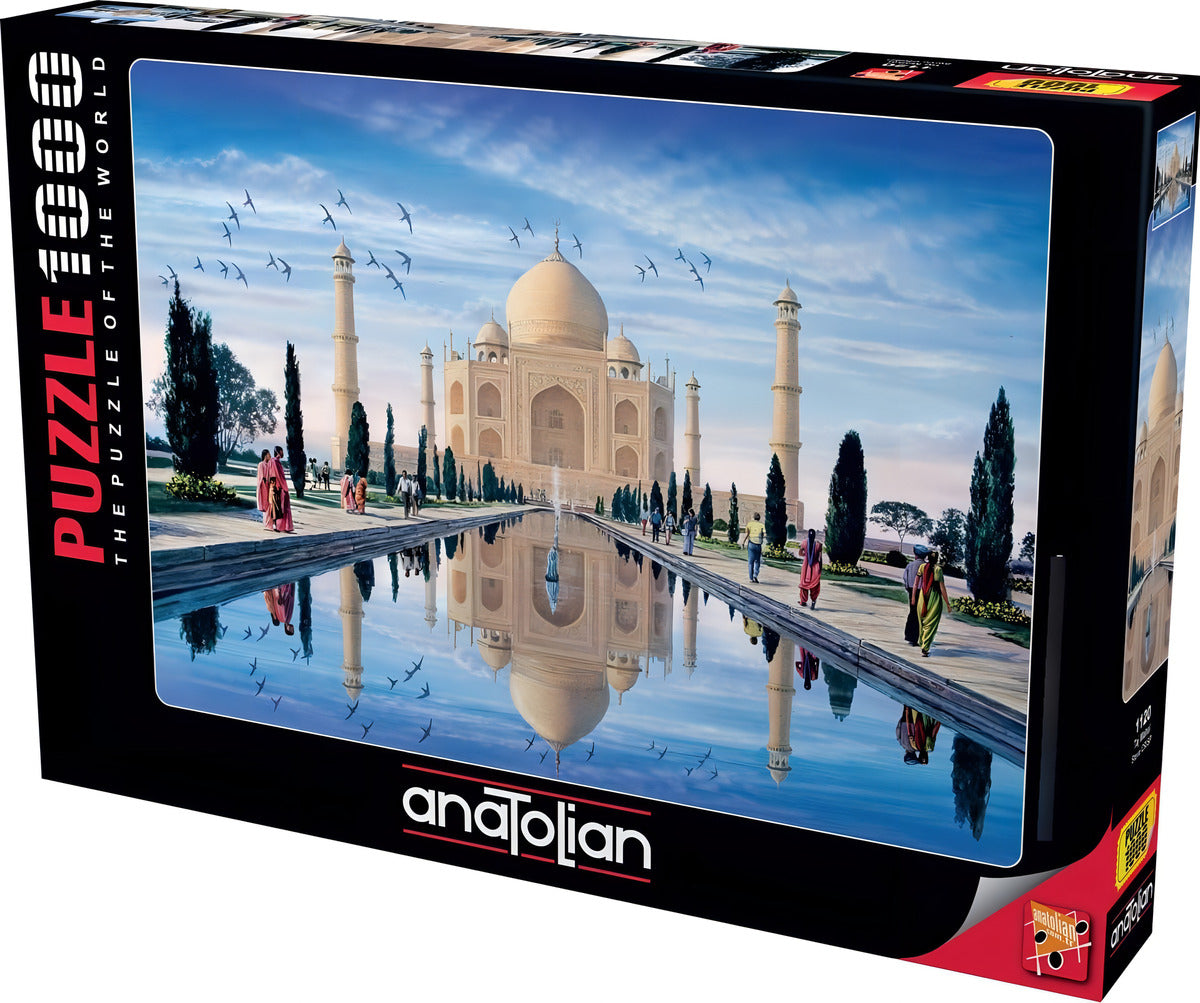 Rompecabezas Anatolian Taj Mahal Steve Crisp 1000 Piezas