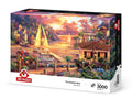 Rompecabezas Mar dorado art puzzle 3000 piezas