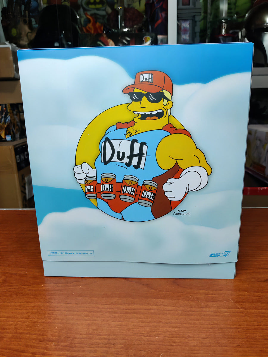 Figura De Acción Duffman De Super 7 Ultimates