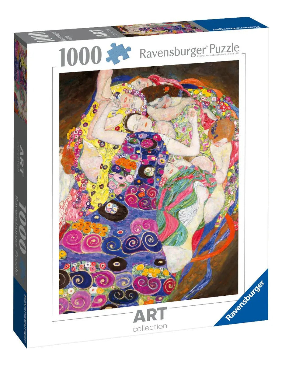 Rompecabezas La Virgen De Klimt 1000 Piezas | Ravensburger | Puzzle Premium Con Corte Preciso, Acabado Antirreflejante Y Obra De Arte Clásica