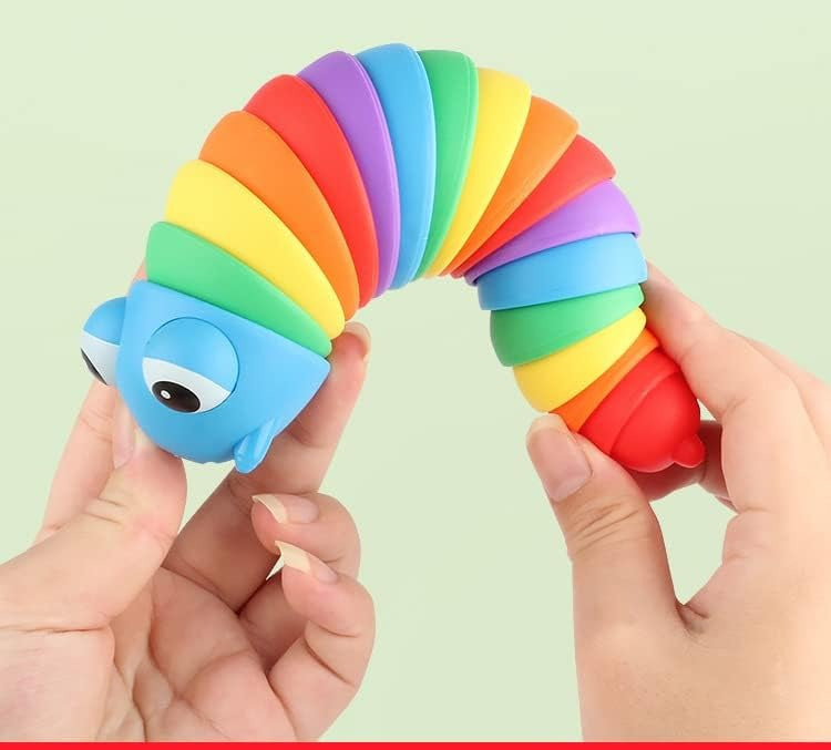 Juguetes Para Bebés Juguetes De Descompresión Oruga Arcoíris