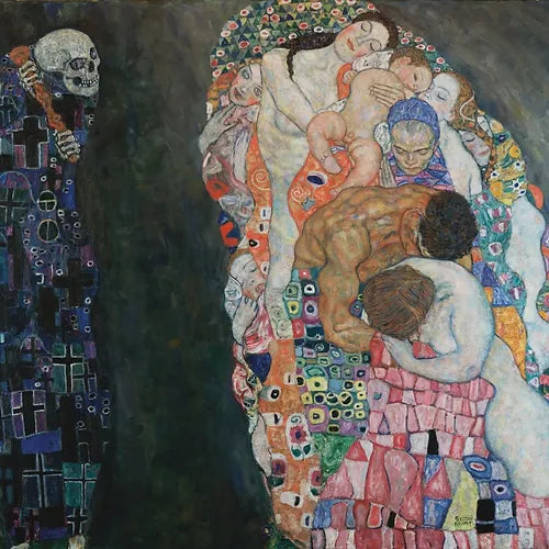 La Vie Et La Mort Gustave Klimt Rompecabezas 1000 Pz Grafika