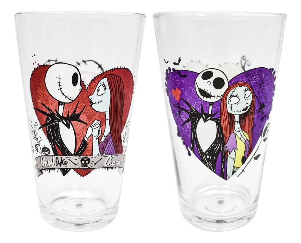 Set De 2 Vasos Extraño Mundo De Jack Disney Sally 473 Ml