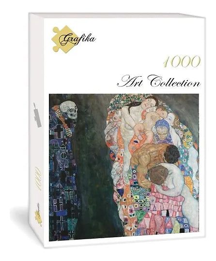 La Vie Et La Mort Gustave Klimt Rompecabezas 1000 Pz Grafika