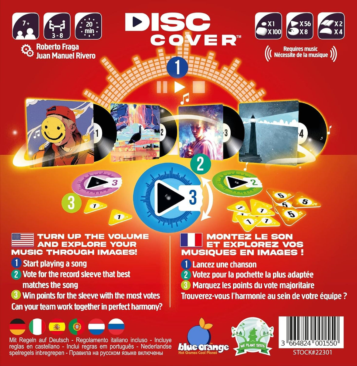 Juego De Mesa Blue Orange Disc Cover