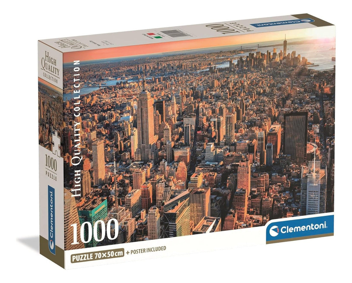 Puzzle Clementoni Nueva York De 1000 Piezas