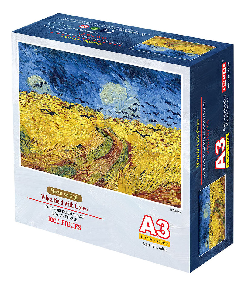 Campo Con Cuervos Van Gogh Mini Rompecabezas 1000 Pza Tomax