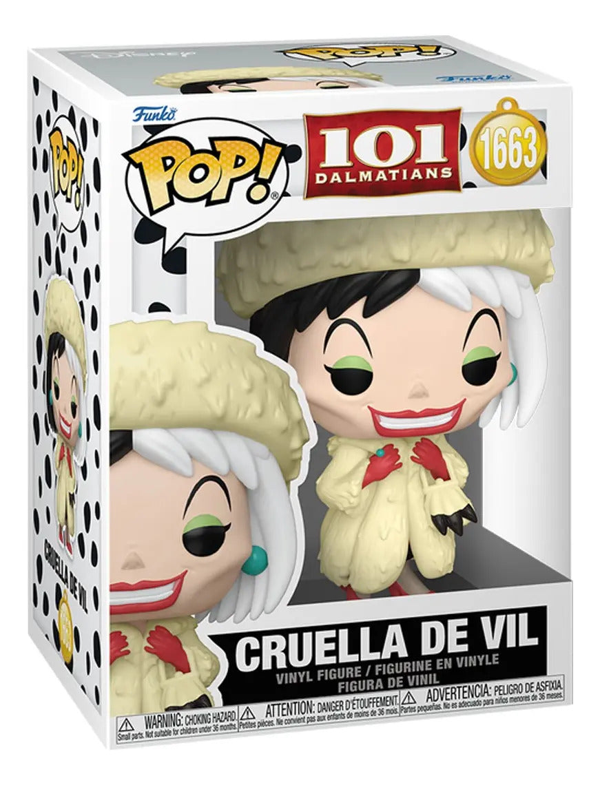 Funko Pop! 101 Dalmatas Cruella De Vil