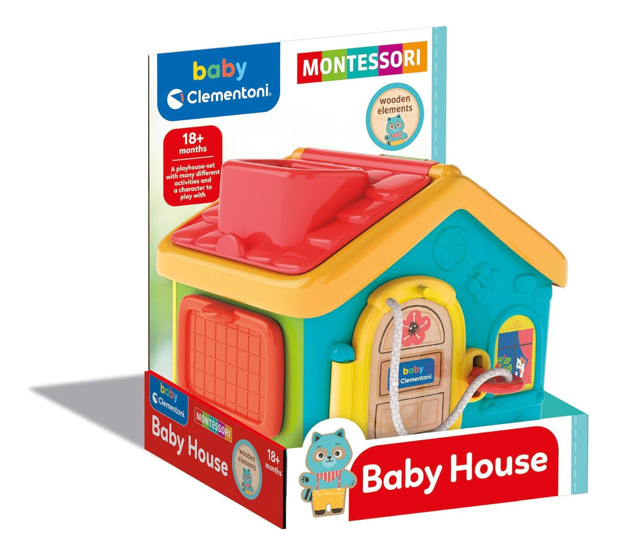 Juguete Casita De Activiadades Baby Clementoni Montessori