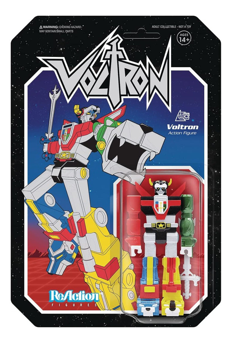 Figura Super 7 Reaction Voltron: Voltron